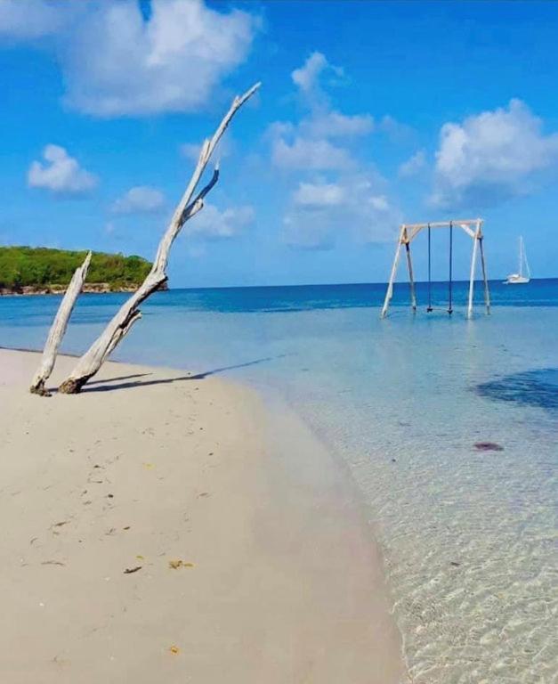 - Les Pieds Dans L'Eau A 50M De La Plage, Cote Mer Caraibe - Domaine De L'Anse Caritan - Sainte-Anne - Exterior foto